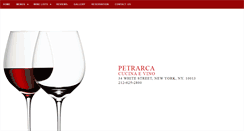 Desktop Screenshot of petrarcatribeca.com